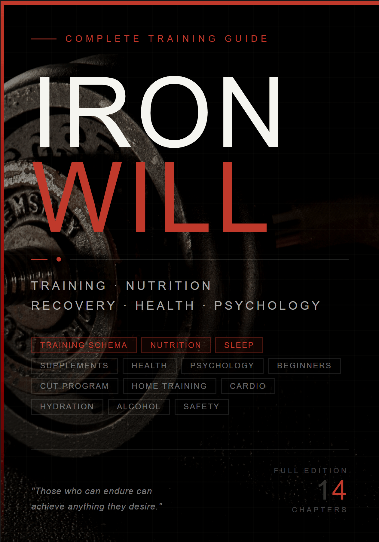 Iron Will book cover