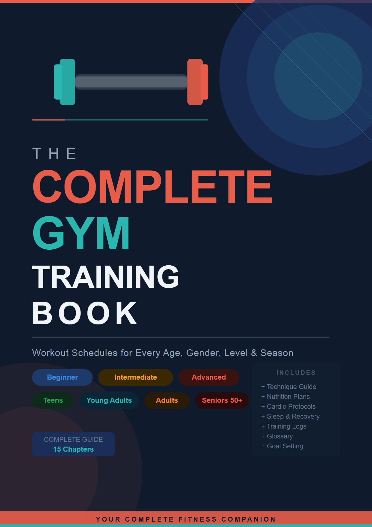 The Complete Gym Training Book cover
